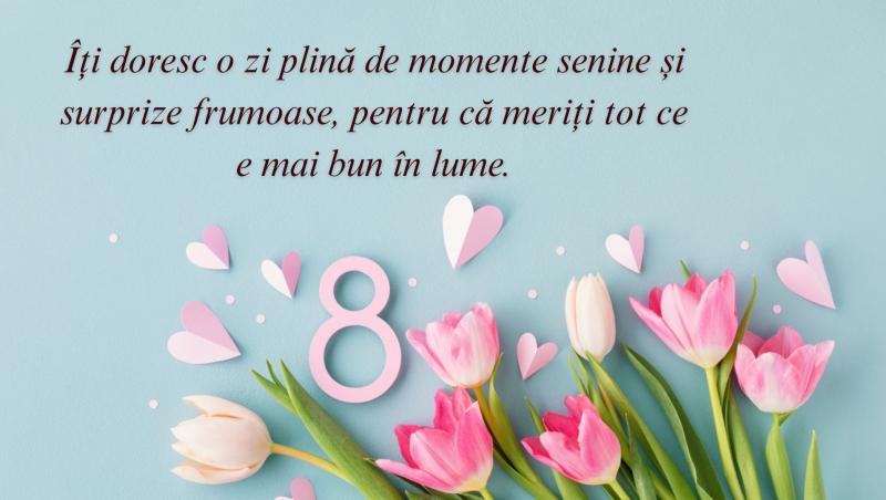 Mesaje și felicitări de 8 martie. Urări și SMS-uri speciale pentru mame, iubite și soții