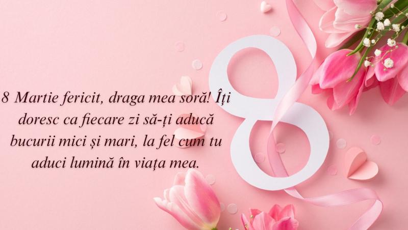 Mesaje și felicitări de 8 martie. Urări și SMS-uri speciale pentru mame, iubite și soții