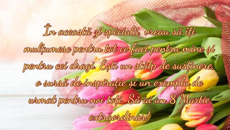 Mesaje și felicitări de 8 martie. Urări și SMS-uri speciale pentru mame, iubite și soții