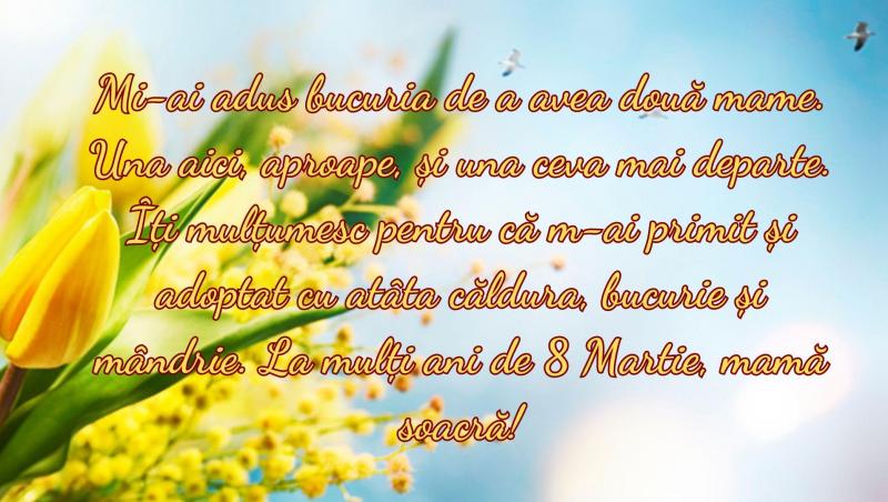 Mesaje și felicitări de 8 martie. Urări și SMS-uri speciale pentru mame, iubite și soții