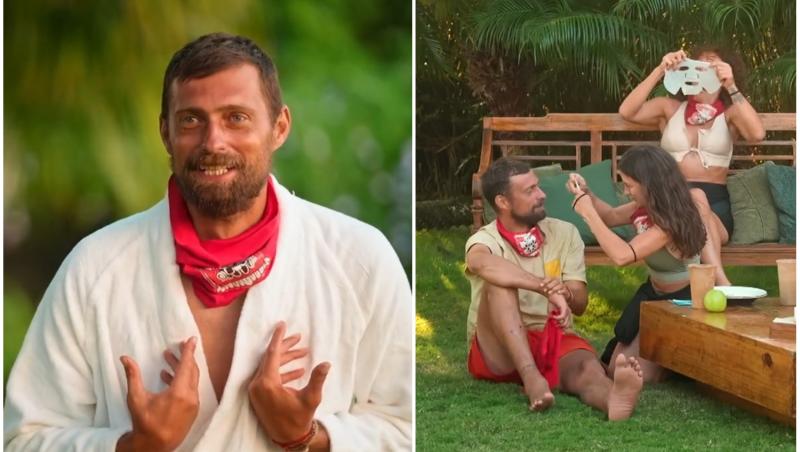 colaj foto cu gabi tamas si alti concurenti la survivor editia din 6 martie 2026