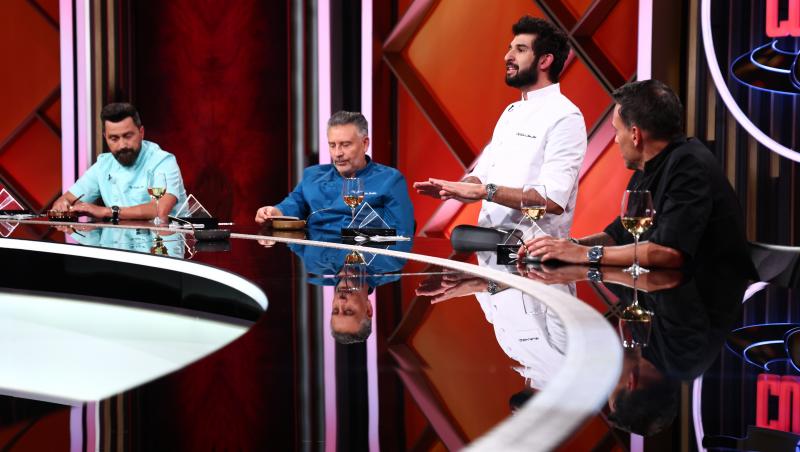 Chefi la cuțite, 9 martie 2026. Cine a câștigat a patra amuletă. Chefii au primit verdictul de la Elian Miță și Marius Ghiță