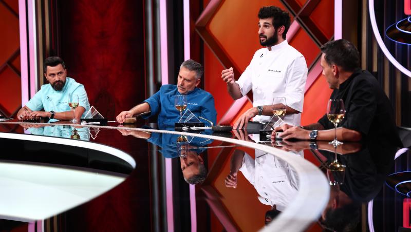 Chefi la cuțite, 9 martie 2026. Cine a câștigat a patra amuletă. Chefii au primit verdictul de la Elian Miță și Marius Ghiță