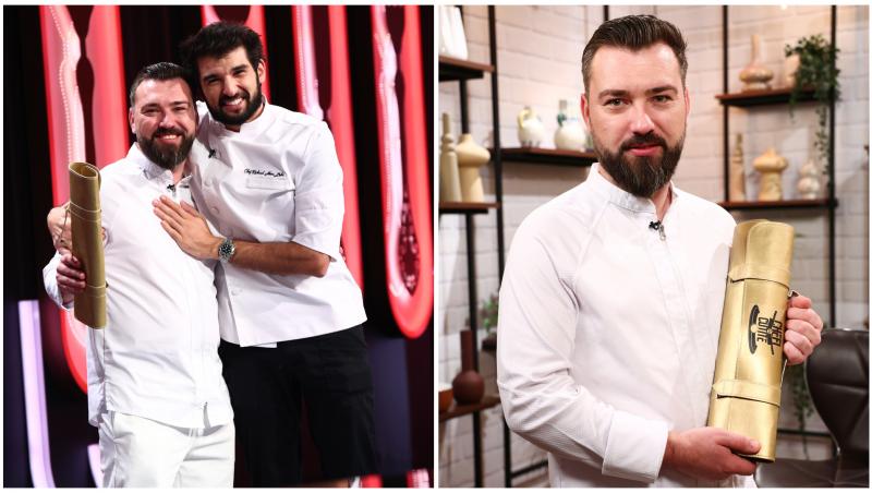 Colaj cu Alexandru Ionuț Dodoaia și chef Richard Abou Zaki la Chefi la cuțite