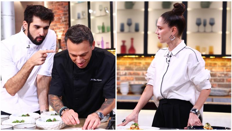 Colaj cu Irina Fodor, Ștefan Popescu și Richard Abou Zaki la Chefi la cuțite