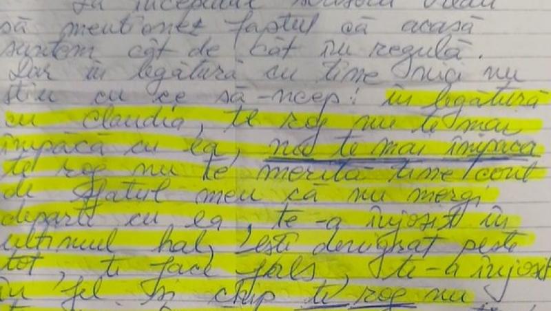 Mireasa, sezon 13. Daniel a primit o scrisoare de la mama lui. Ce a supărat-o pe Claudia. Cei doi au luat o decizie importantă