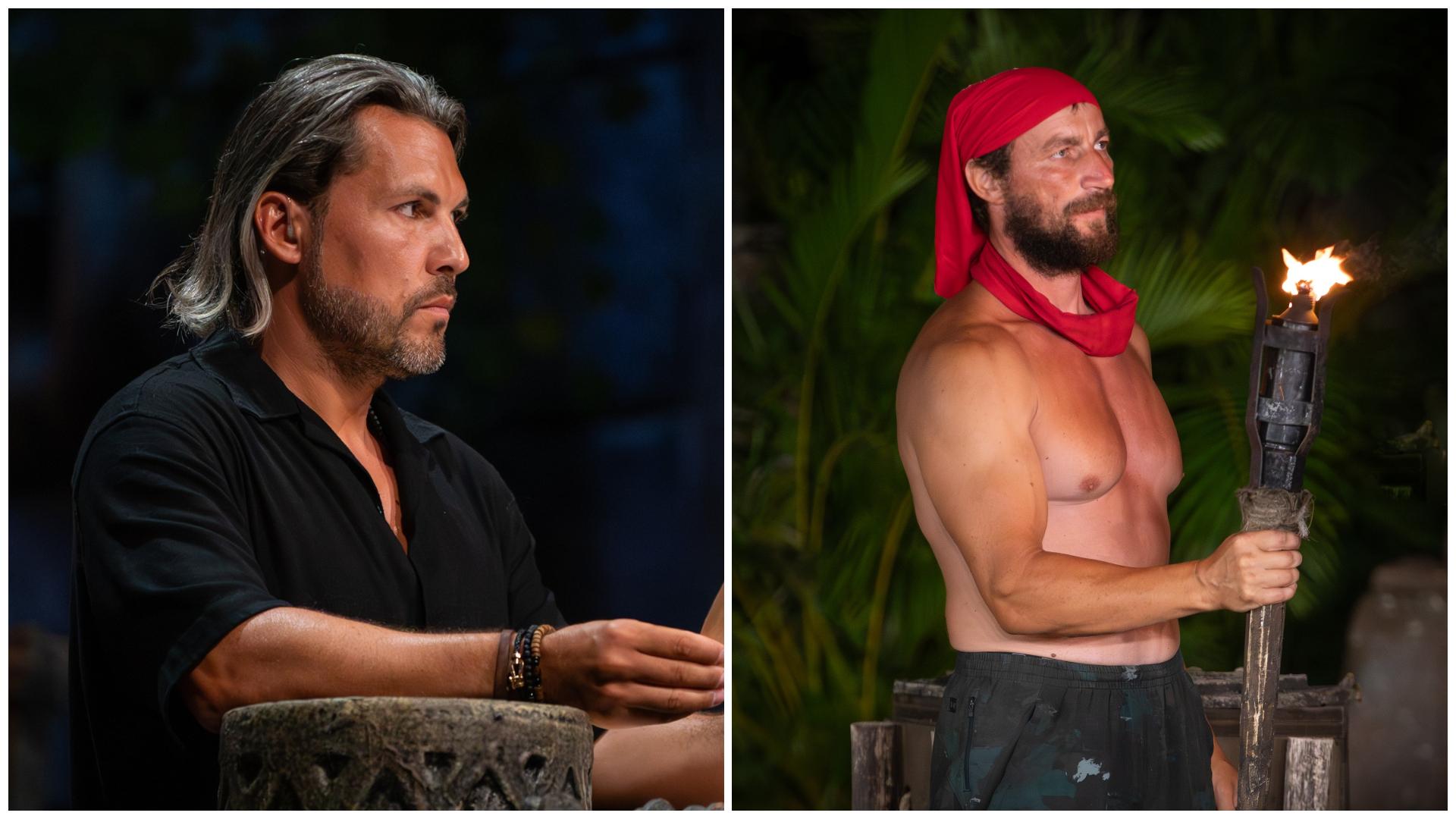 Colaj cu Adi Vasile și Marian Godină la Survivor