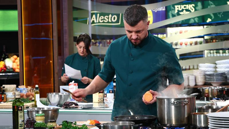 Chefi la cuțite, 13 aprilie 2026. Chef Richard Abou Zaki a folosit prima amuletă din sezonul 17. Ce provocare au primit echipele