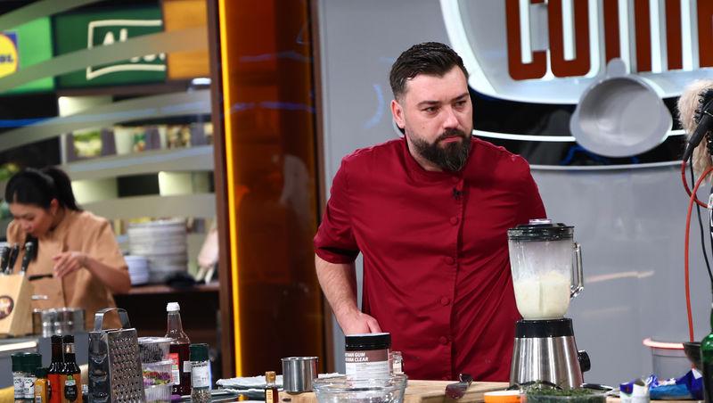 Chefi la cuțite, 13 aprilie 2026. Surpriză pentru chefi la prima degustare. Ce au putut să găsească sub cloșuri: „Nu pot să văd!”