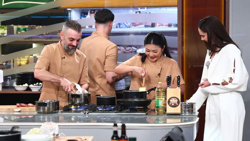 Chefi la cuțite, 13 aprilie 2026. Surpriză pentru chefi la prima degustare. Ce au putut să găsească sub cloșuri: „Nu pot să văd!”