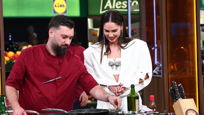 Chefi la cuțite, 13 aprilie 2026. Surpriză pentru chefi la prima degustare. Ce au putut să găsească sub cloșuri: „Nu pot să văd!”