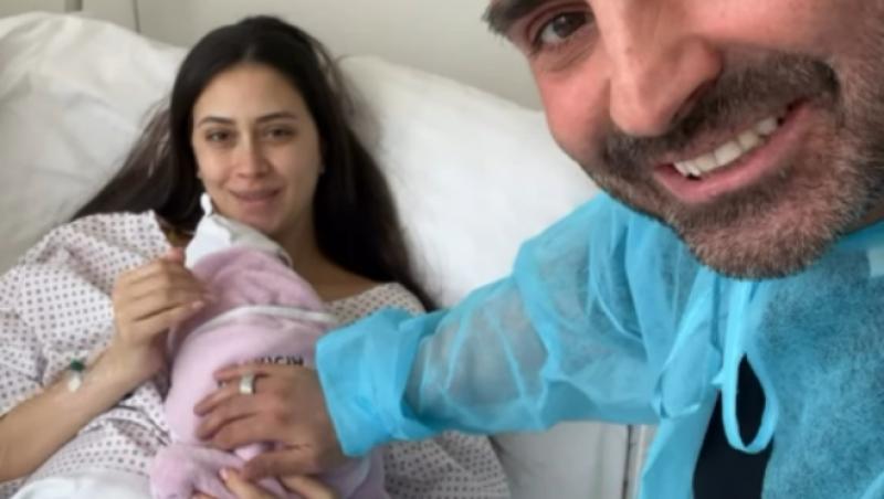 Yasmine Pascu, soția lui Pepe, a născut. Prima imagine cu bebelușul: „Dumnezeu ne-a binecuvântat”. Ce nume poartă copilul