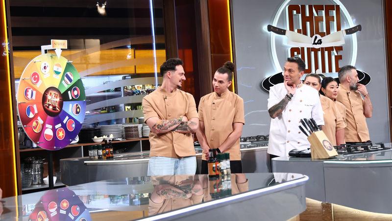 Chefi la cuțite, 14 aprilie 2026. Irina Fodor a adus Roata Destinului în bucătărie. Ce temă neașteptată au primit echipele