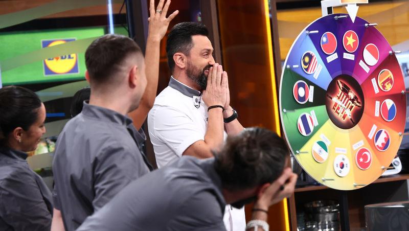 Chefi la cuțite, 14 aprilie 2026. Irina Fodor a adus Roata Destinului în bucătărie. Ce temă neașteptată au primit echipele