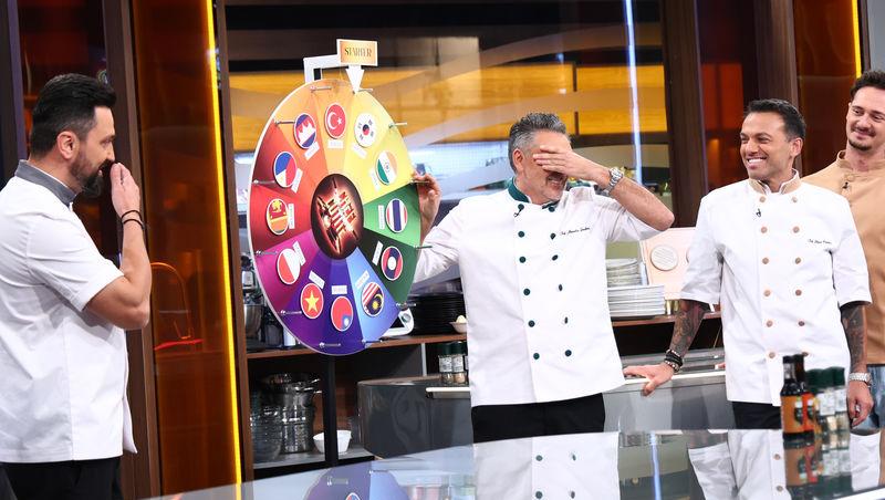 Chefi la cuțite, 14 aprilie 2026. Irina Fodor a adus Roata Destinului în bucătărie. Ce temă neașteptată au primit echipele