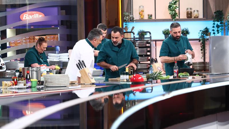 Chefi la cuțite, 14 aprilie 2026. Chef Richard Abou Zaki „a lovit” cu o nouă amuletă în echipele adverse. Ce a urmat în bucătărie