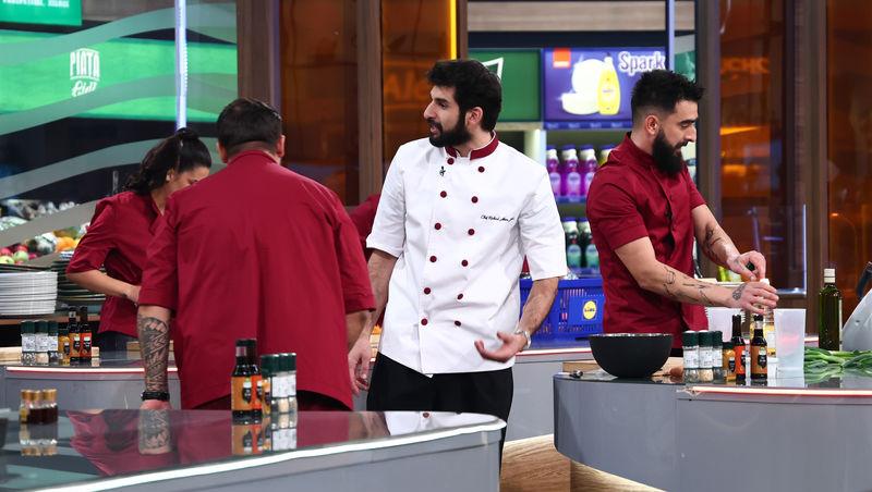 Chefi la cuțite, 14 aprilie 2026. Chef Richard Abou Zaki „a lovit” cu o nouă amuletă în echipele adverse. Ce a urmat în bucătărie