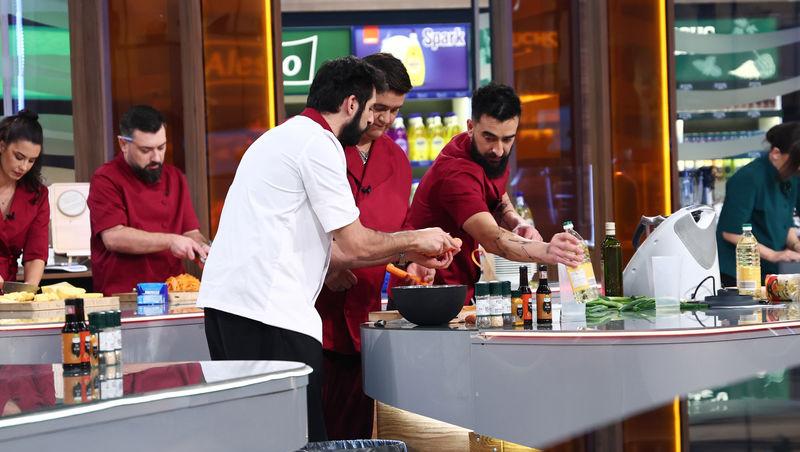 Chefi la cuțite, 14 aprilie 2026. Chef Richard Abou Zaki „a lovit” cu o nouă amuletă în echipele adverse. Ce a urmat în bucătărie