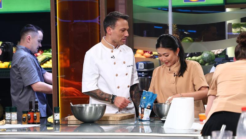 Chefi la cuțite, 14 aprilie 2026. Chef Richard Abou Zaki „a lovit” cu o nouă amuletă în echipele adverse. Ce a urmat în bucătărie