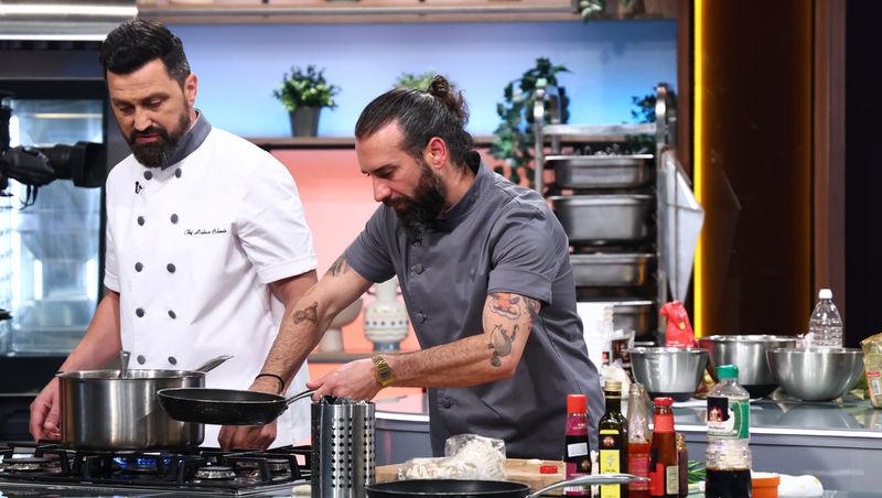 Chefi la cuțite, 14 aprilie 2026. Chef Richard Abou Zaki „a lovit” cu o nouă amuletă în echipele adverse. Ce a urmat în bucătărie