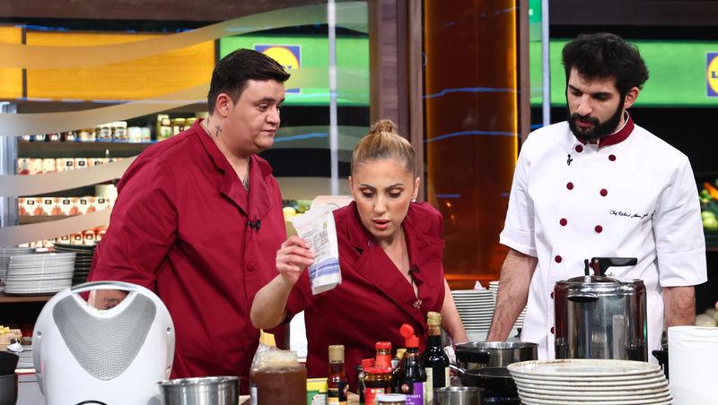 Chefi la cuțite, 14 aprilie 2026. Chef Richard Abou Zaki „a lovit” cu o nouă amuletă în echipele adverse. Ce a urmat în bucătărie