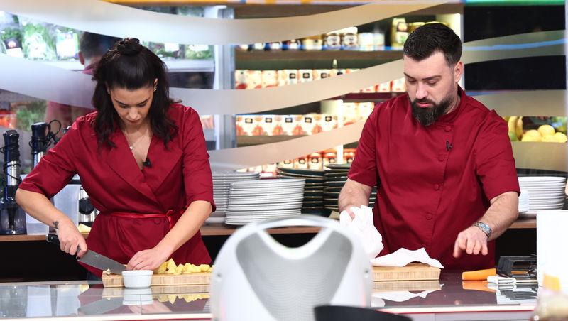Chefi la cuțite, 14 aprilie 2026. Chef Richard Abou Zaki „a lovit” cu o nouă amuletă în echipele adverse. Ce a urmat în bucătărie
