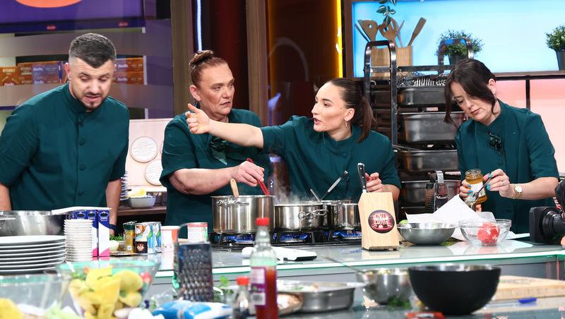 Chefi la cuțite, 14 aprilie 2026. Chef Richard Abou Zaki „a lovit” cu o nouă amuletă în echipele adverse. Ce a urmat în bucătărie