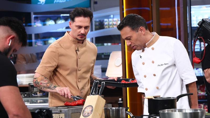 Chefi la cuțite, 14 aprilie 2026. Chef Richard Abou Zaki „a lovit” cu o nouă amuletă în echipele adverse. Ce a urmat în bucătărie