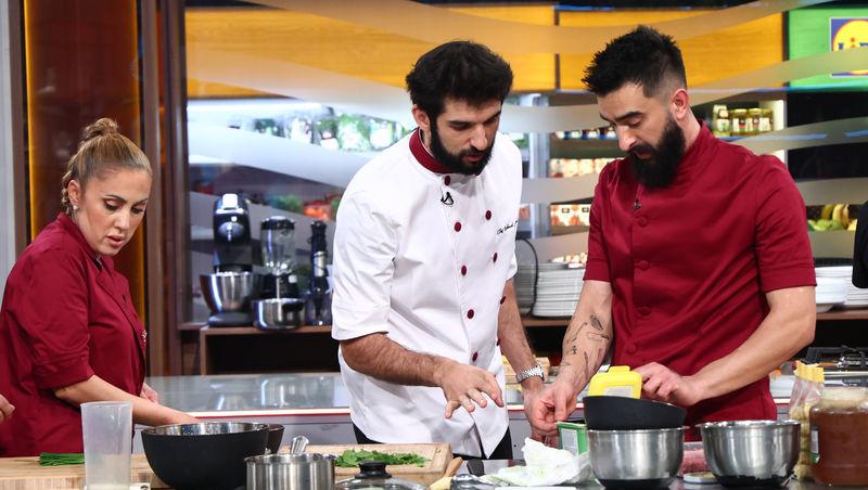 Chefi la cuțite, 14 aprilie 2026. Chef Richard Abou Zaki „a lovit” cu o nouă amuletă în echipele adverse. Ce a urmat în bucătărie