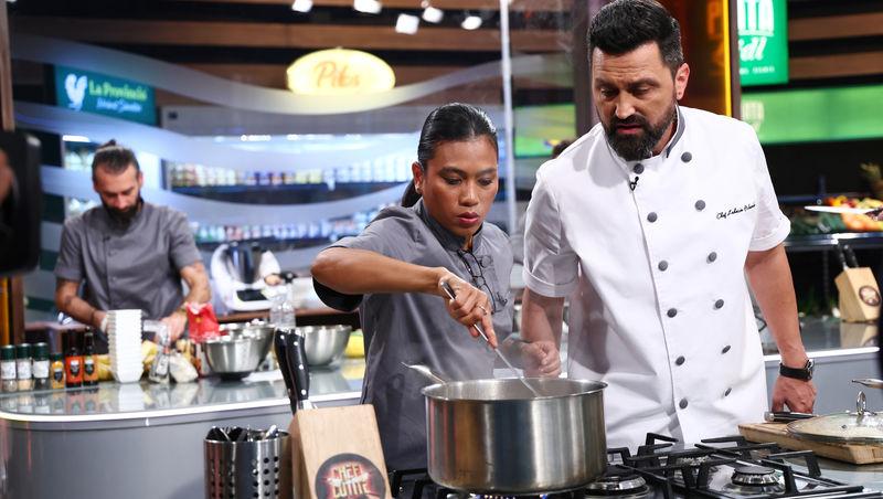 Chefi la cuțite, 14 aprilie 2026. Chef Richard Abou Zaki „a lovit” cu o nouă amuletă în echipele adverse. Ce a urmat în bucătărie