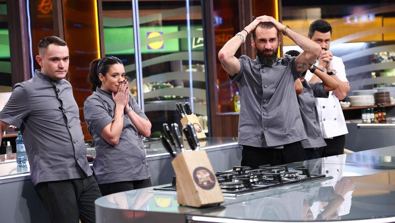 Chefi la cuțite, 14 aprilie 2026. Banda a adus un verdict neașteptat după al doilea battle. De ce au ieșit scântei între chefi