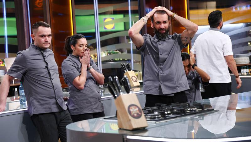 Chefi la cuțite, 14 aprilie 2026. Banda a adus un verdict neașteptat după al doilea battle. De ce au ieșit scântei între chefi