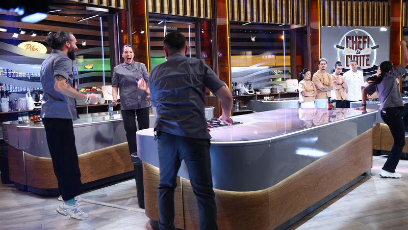 Chefi la cuțite, 14 aprilie 2026. Banda a adus un verdict neașteptat după al doilea battle. De ce au ieșit scântei între chefi