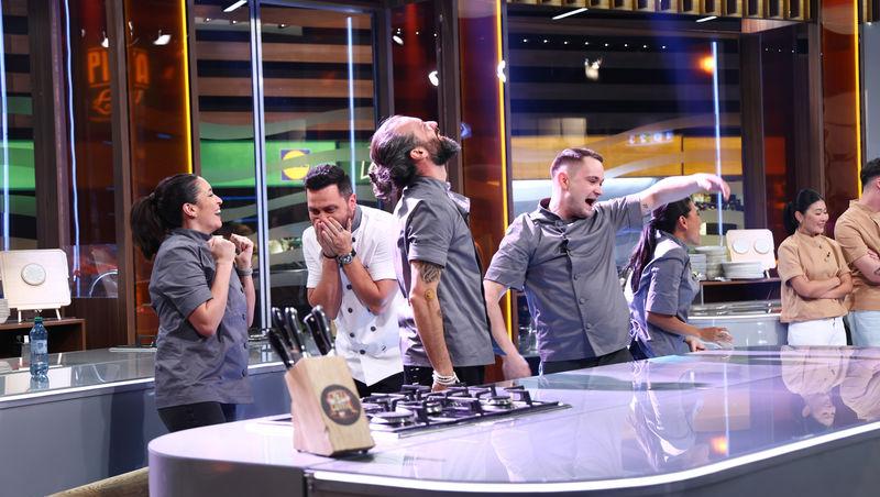 Chefi la cuțite, 14 aprilie 2026. Banda a adus un verdict neașteptat după al doilea battle. De ce au ieșit scântei între chefi