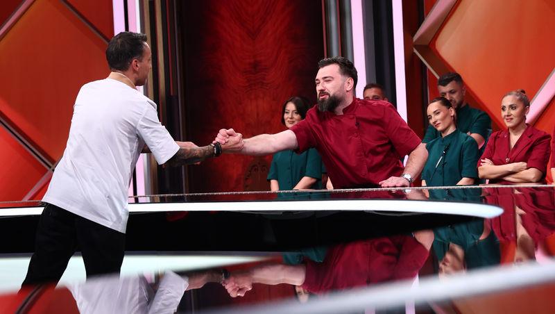 Chefi la cuțite, 14 aprilie 2026. Eliminare în echipa verde! Pe cine a pierdut chef Alexandru Sautner: „Nu e nicio supărare”