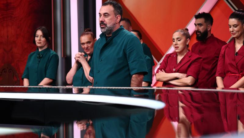 Chefi la cuțite, 14 aprilie 2026. Eliminare în echipa verde! Pe cine a pierdut chef Alexandru Sautner: „Nu e nicio supărare”