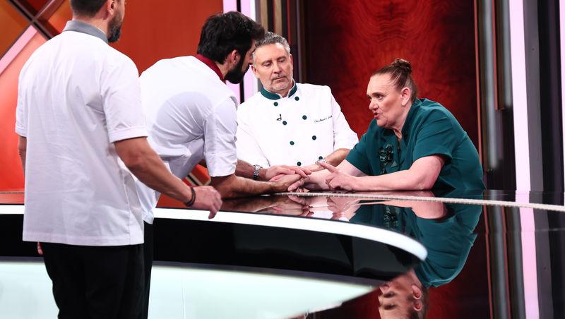 Chefi la cuțite, 14 aprilie 2026. Eliminare în echipa verde! Pe cine a pierdut chef Alexandru Sautner: „Nu e nicio supărare”