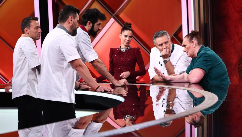 Chefi la cuțite, 14 aprilie 2026. Eliminare în echipa verde! Pe cine a pierdut chef Alexandru Sautner: „Nu e nicio supărare”