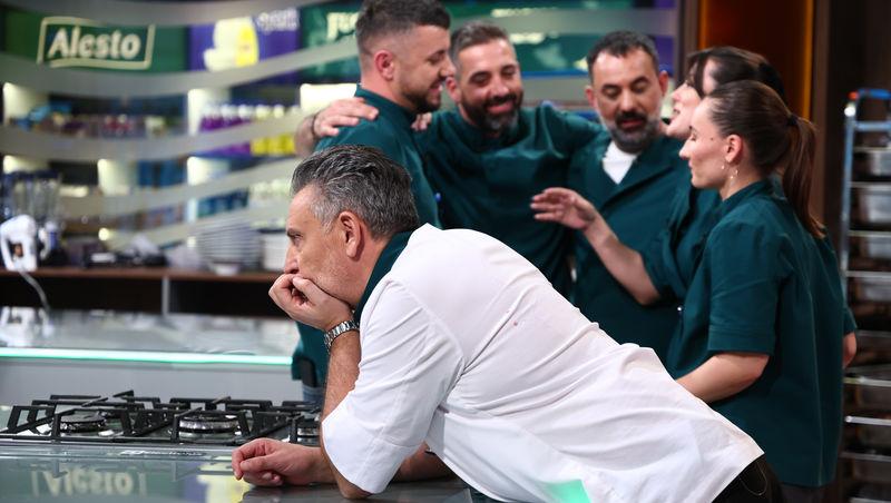 Chefi la cuțite, 15 aprilie 2026. O nouă eliminare în echipa verde. De ce s-a enervat chef Richard Abou Zaki