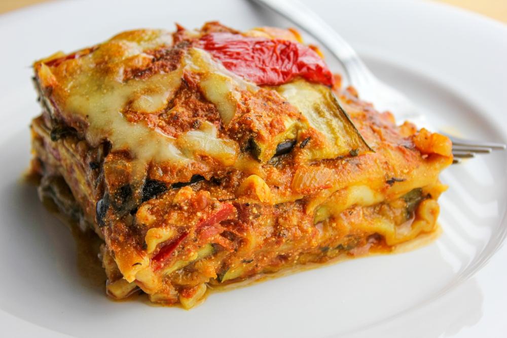 lasagna pe farfurie