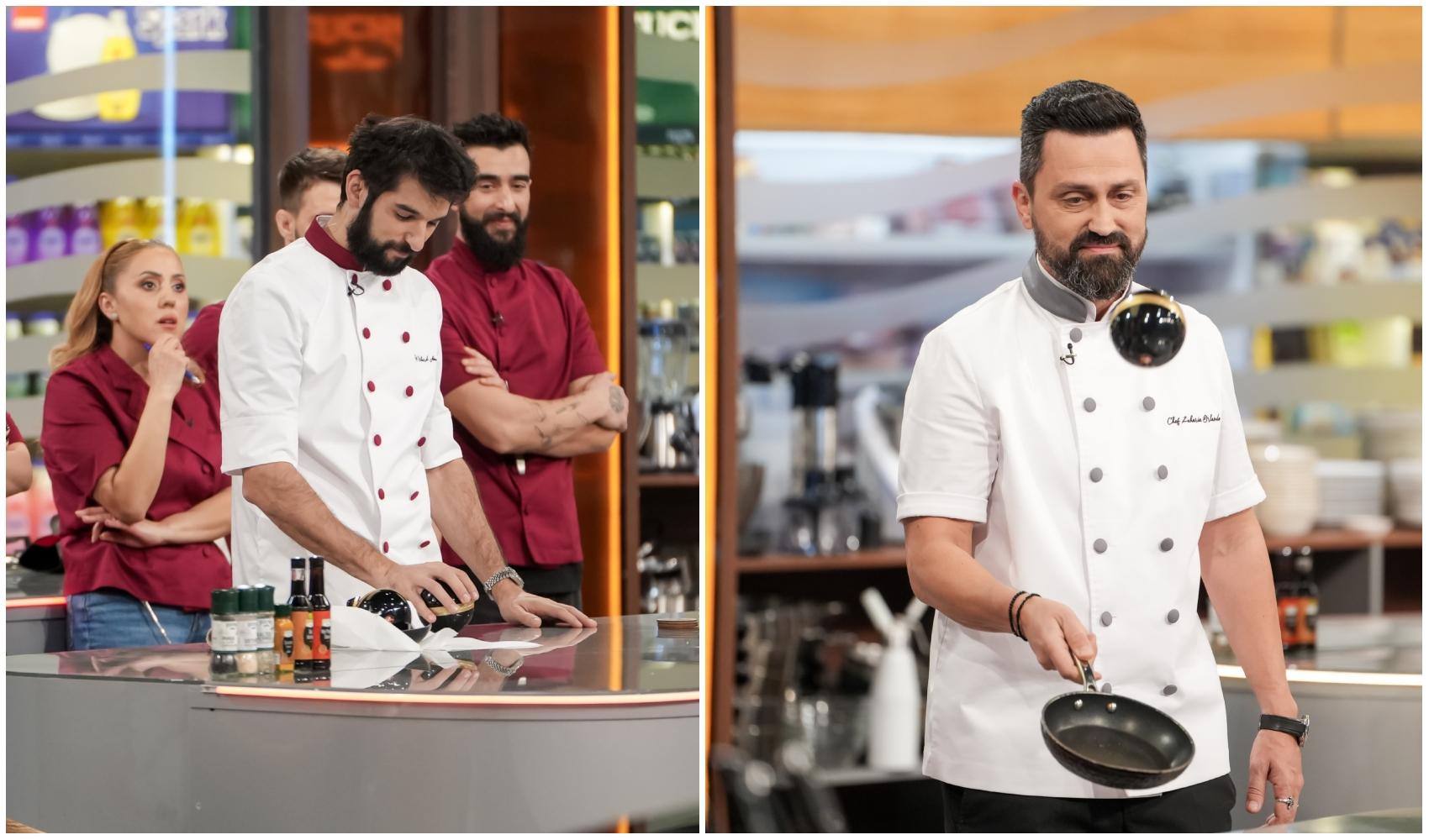 colaj foto chef richard abou zaki si chef orlando zaharia la chefi la cutite