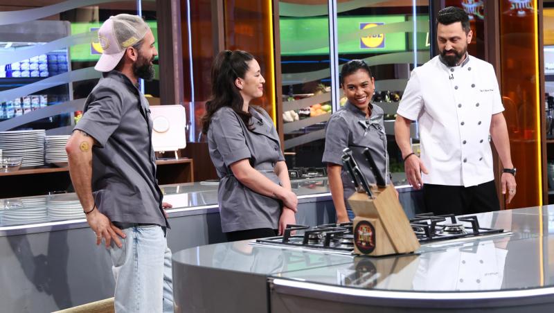 Chefi la cuțite, 21 aprilie 2026. Irina Fodor a anunțat o temă de gătit neașteptată! Cine a câștigat avantajul