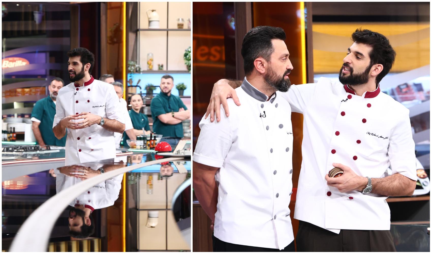 colaj foto cu richard abou zaki de la chefi la cutite si orlando zaharia