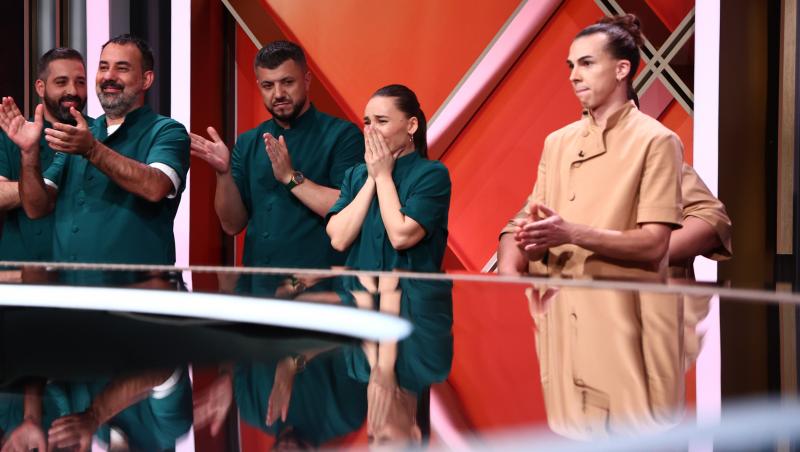 Chefi la cuțite, 21 aprilie 2026. Ce concurent a fost eliminat. Echipa bej a pierdut un om. Ce au zis jurații