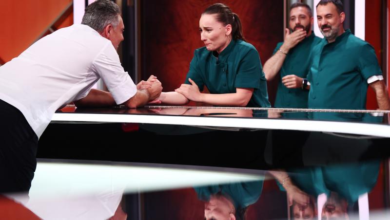 Chefi la cuțite, 21 aprilie 2026. Ce concurent a fost eliminat. Echipa bej a pierdut un om. Ce au zis jurații