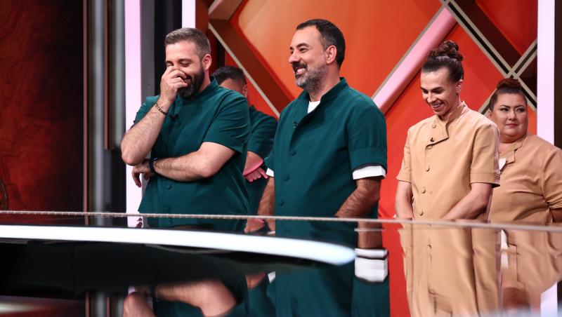 Chefi la cuțite, 21 aprilie 2026. Ce concurent a fost eliminat. Echipa bej a pierdut un om. Ce au zis jurații