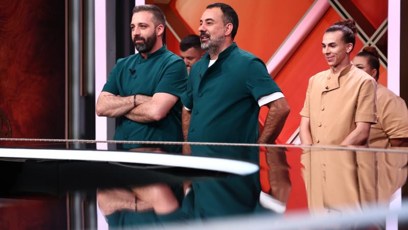 Chefi la cuțite, 21 aprilie 2026. Ce concurent a fost eliminat. Echipa bej a pierdut un om. Ce au zis jurații