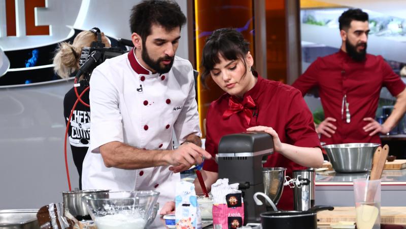 Chefi la cuțite, 22 aprilie 2026. Chef Alexandru Sautner a folosit o amuletă, urmat apoi de Chef Richard Abou Zaki