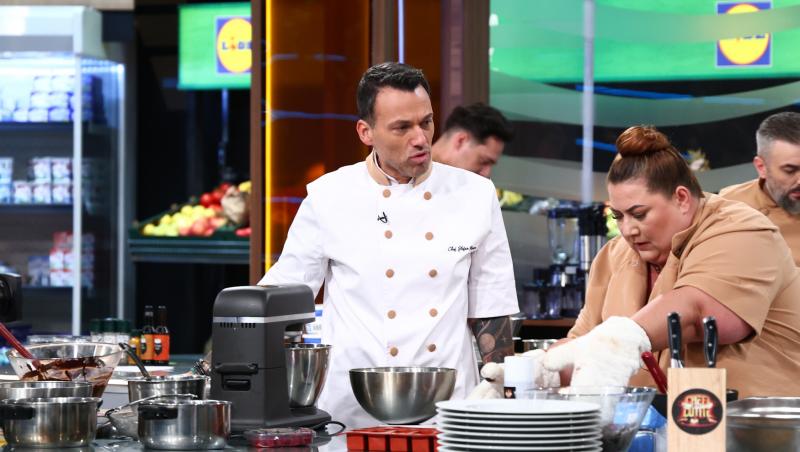Chefi la cuțite, 22 aprilie 2026. Chef Alexandru Sautner a folosit o amuletă, urmat apoi de Chef Richard Abou Zaki