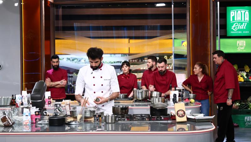 Chefi la cuțite, 22 aprilie 2026. Chef Alexandru Sautner a folosit o amuletă, urmat apoi de Chef Richard Abou Zaki
